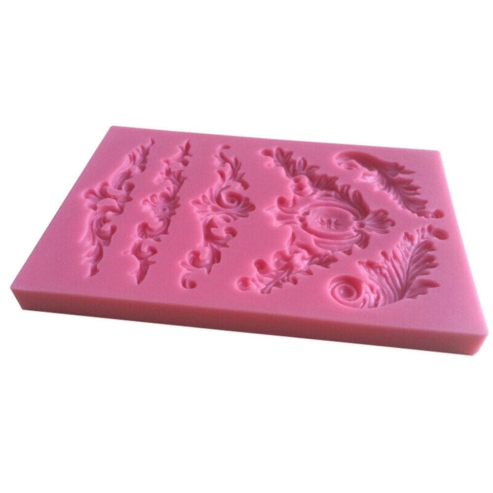 Vintage Swirls Large Silicone Clay Mould camold 294 vintage swirls silicon mold 2 camold_294_vintage_swirls_silicon_mold_2