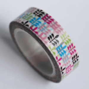 Floral - Colorful - Japanese Washi Tape CAWT-128