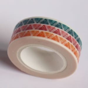 Triangles - Colorful - Japanese Washi Tape