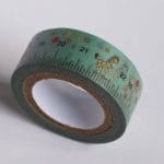 Measuring Tape - Blue - Japanese Washi Tape