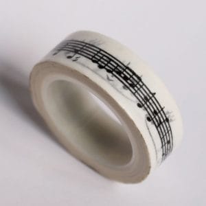 Music Notes - Japanese Washi Tape