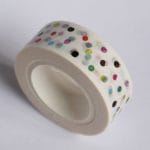 Random colorful dots - Japanese Washi Tape