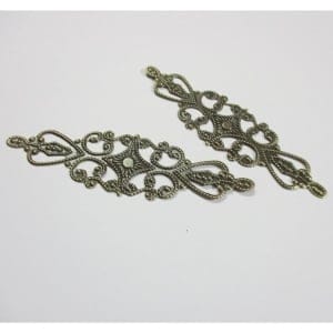 Metal Filigree Connectors for Mini Album (Set of 10 pcs) CTSE-11