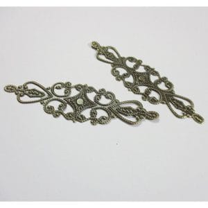 Metal Filigree Connectors for Mini Album (Set of 10 pcs) CTSE-11