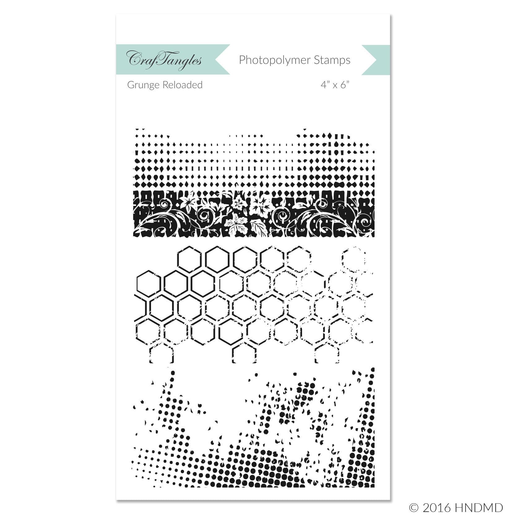 CrafTangles Photopolymer Stamps - Grunge Reloaded grunge reloaded stamps CrafTangles Photopolymer Stamps - Grunge Reloaded