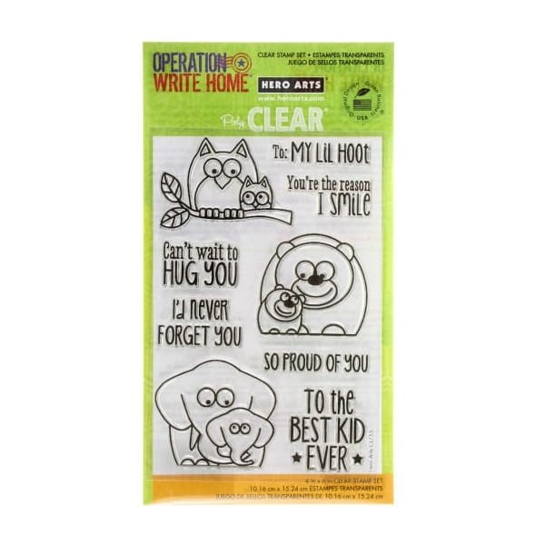 Hero Arts Lil Hoot Clear Stamps