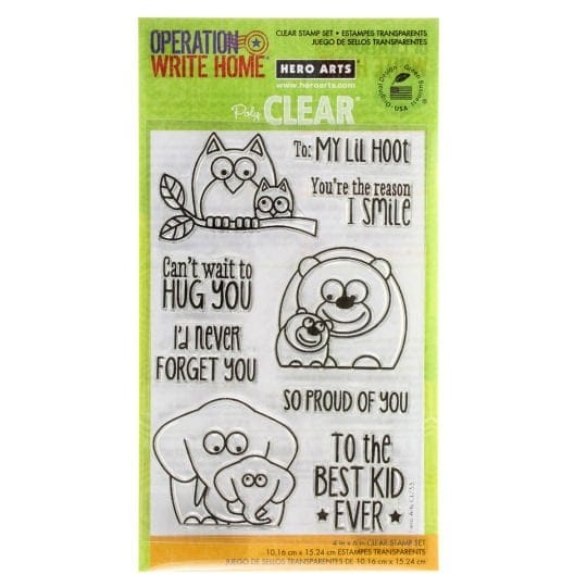 Hero Arts Lil Hoot Clear Stamps hero arts clear stamps lil hoot Hero Arts Lil Hoot Clear Stamps