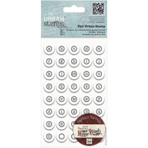 Papermania Tal Urban Cling Stamp - Mini Typewriter