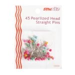 Sewrite 45 Pearlized Head Straight Pins