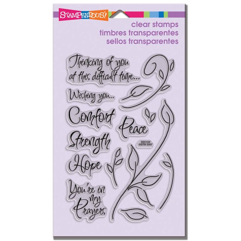 Stampendeous Encouraging Words Clear Stamp stampendeous encouraging words ssc134 clear stamps Stampendeous Encouraging Words Clear Stamp