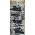 Tim Holtz Cling Stamps - Getting There