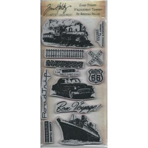 Tim Holtz Cling Stamps - Getting There