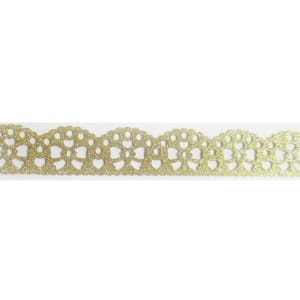 Decorative Glitter Tape - Ribbon (Golden)