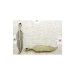 Vintage Feather Charms (Pack of 5 pcs)