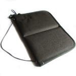 Black Artist  Brush Holder with Zipper - 8x10 inch Foldable