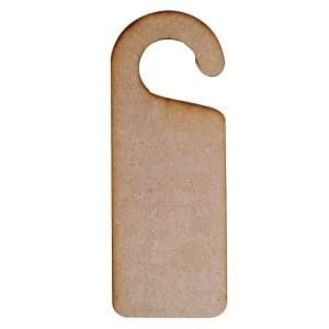 Chipboard Door Hanger - Design 1