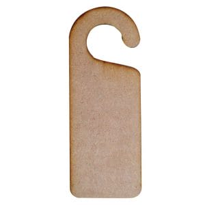 Chipboard Door Hanger - Design 1