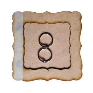 MDF Album - Curly Squares