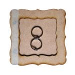 MDF Album - Curly Squares