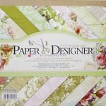 7x7 EnoGreeting Scrapbook paper pack - Bloom Flower (Set of 36 sheets and 4 die cuts)