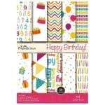 Papericious Designer Collection - Happy Birthday (A4 patterned paper)