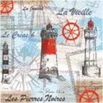 A pack of 13 by 13 inch Decpoupage Napkin Paper (SDL000100) - Set of 5 pcs