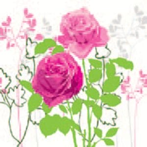 A pack of 13 by 13 inch Decpoupage Napkin Paper (SDL076413) - Set of 20 pcs