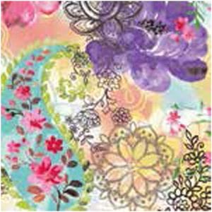 A pack of 13 by 13 inch Decpoupage Napkin Paper (SDL076500) - Set of 5 pcs