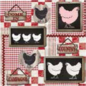 A pack of 13 by 13 inch Decpoupage Napkin Paper (SDL078700) - Set of 5 pcs