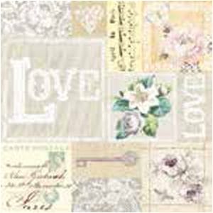 A pack of 13 by 13 inch Decpoupage Napkin Paper (SDL084500) - Set of 5 pcs