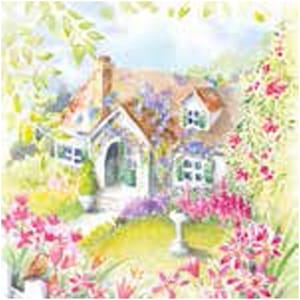 A pack of 13 by 13 inch Decpoupage Napkin Paper (SDL086700) - Set of 5 pcs