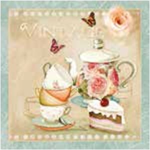 A pack of 13 by 13 inch Decpoupage Napkin Paper (SDL087600) - Set of 5 pcs