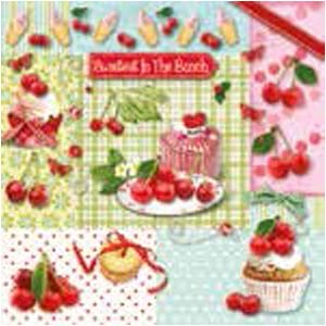 A pack of 13 by 13 inch Decpoupage Napkin Paper (SDL088200) - Set of 5 pcs