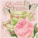 A pack of 13 by 13 inch Decpoupage Napkin Paper (SDL320000) - Set of 5 pcs