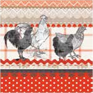 A pack of 13 by 13 inch Decpoupage Napkin Paper (SDL842000) - Set of 20 pcs