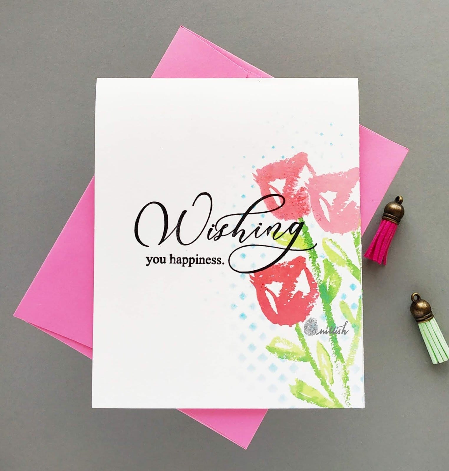 CrafTangles 6"x6" Stencil - Dots Ishani Dot Stencil Ishani_Dot_Stencil