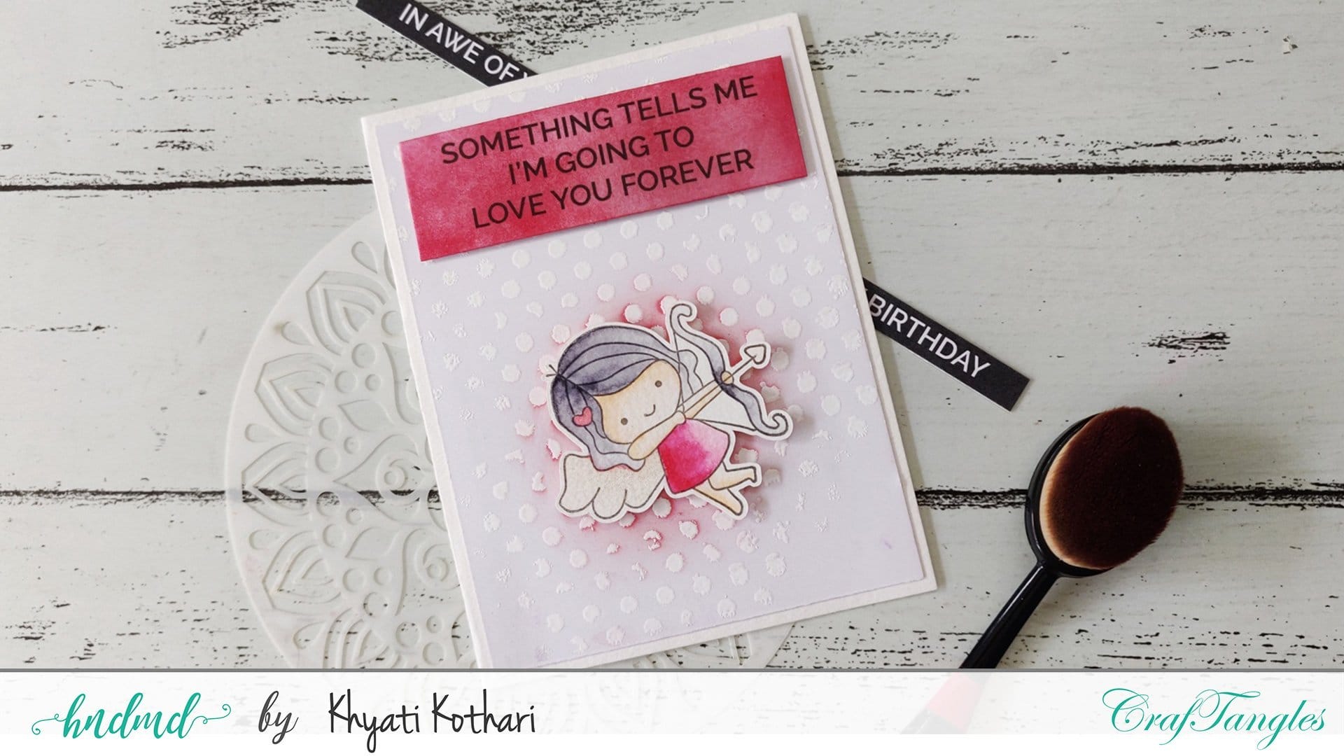 CrafTangles 6"x6" Stencil - Dots Stencil101 Day10 Stencil101-Day10