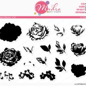 Mudra Craft Stamps - Botanical Blooms