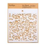 CrafTangles 6"x6" Stencil - Floral Pattern