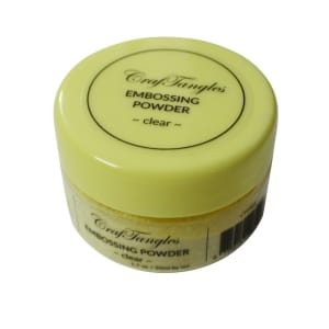 CrafTangles Embossing Powder - Clear(1.7 oz/50 ml)
