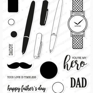 Mudra Craft Stamps - Dad