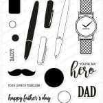 Mudra Craft Stamps - Dad