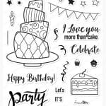 Mudra Craft Stamps - Lets Party