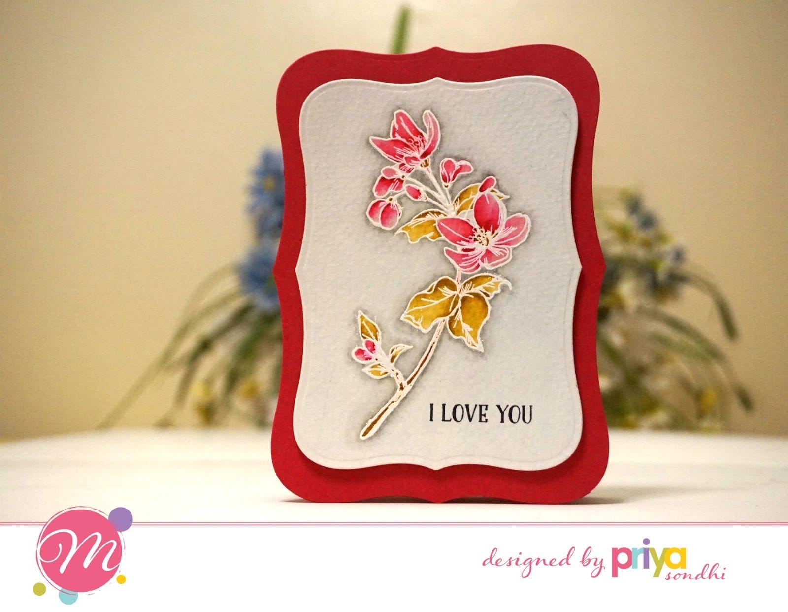 Mudra Craft Stamps - Dainty Blooms mudra april release6 mudra_april_release6