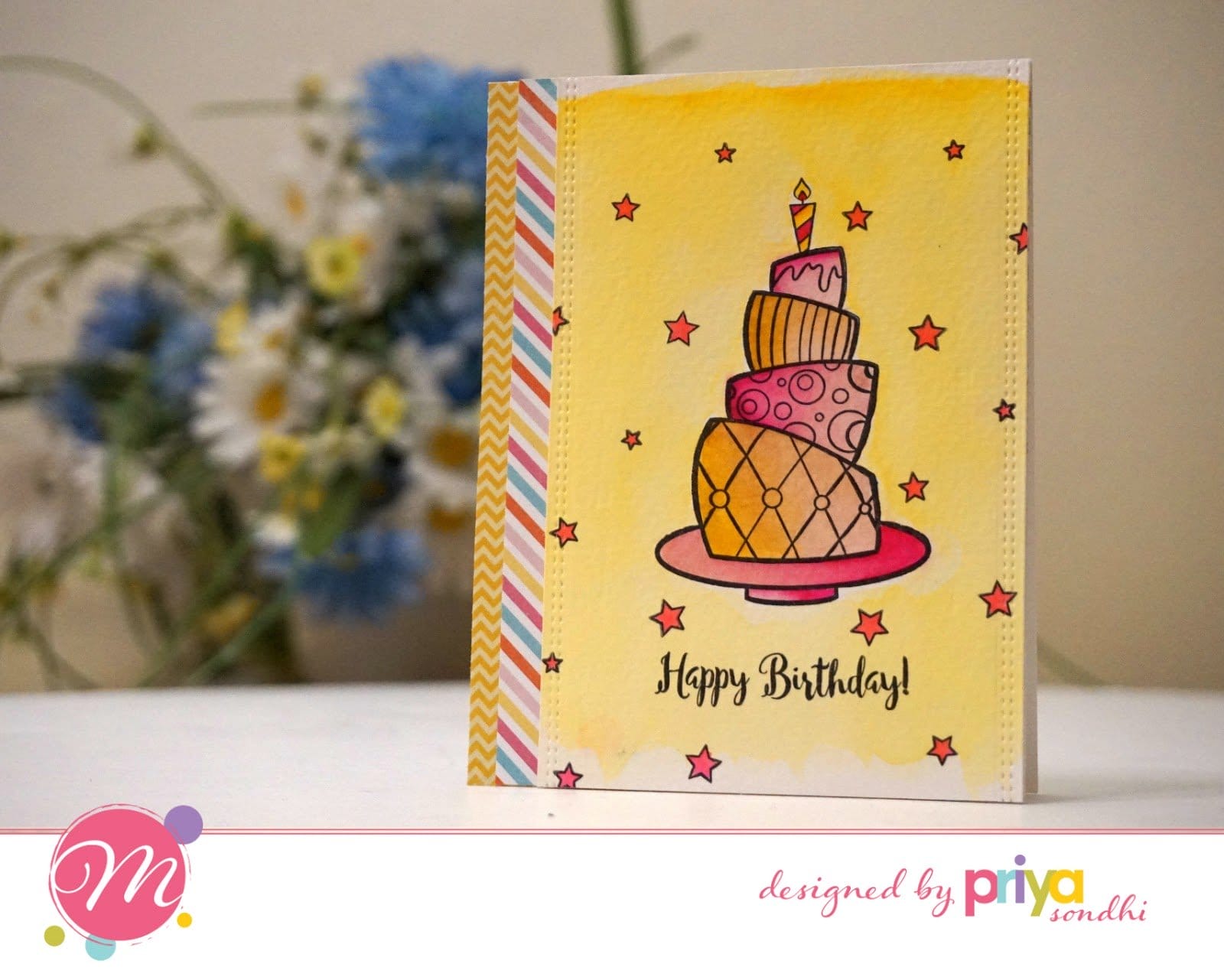 Mudra Craft Stamps - Lets Party mudra letsparty birthday mudra_letsparty_birthday