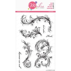 Mudra Craft Stamps - Vintagy Flourish