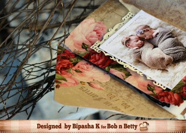 BobNBetty Scrapbook Paper Pack - Floral Nymphs (6"x6") - 36 sheets bksa09 bksa09