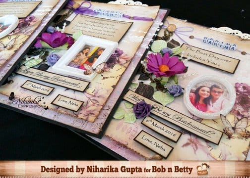 BobNBetty Scrapbook Paper Pack - Feel Like A Butterfly (6"x6") - 36 sheets bng 4 bng-4