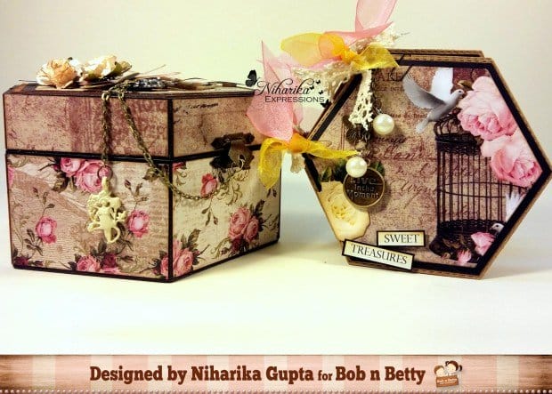 BobNBetty Scrapbook Paper Pack - Floral Nymphs (6"x6") - 36 sheets fng01 fng01