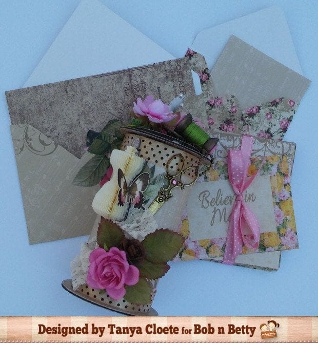 BobNBetty Scrapbook Paper Pack - Floral Nymphs (6"x6") - 36 sheets fntc015 fntc015